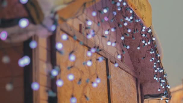Illuminations de Noël sur la maison 