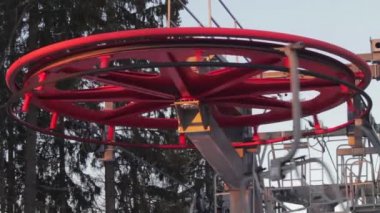 Ski lift çalışmalarında