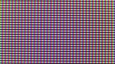 Yanıp sönen dijital Tv Ekranı PikselMakro