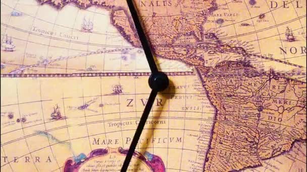 L'horloge sur le mur. Temps écoulé 