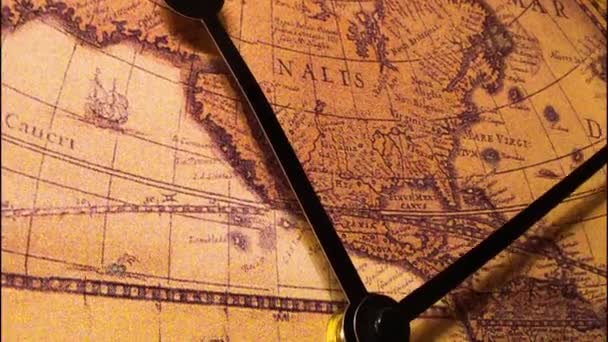 L'horloge sur le mur. Temps écoulé 