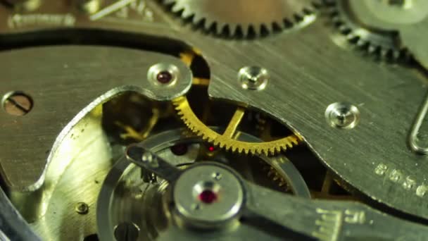 Horloge close-up, Rotation — Video