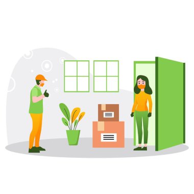 Corona virüsünün yayılmasını önlemek için iletişim kurulamadı. covid-19 salgını sırasında sosyal uzaklık