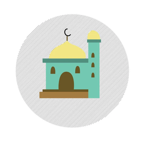 Ramadan Kareem Diseño Plantilla Fondo Islámico Con Diseño Corte Papel — Archivo Imágenes Vectoriales