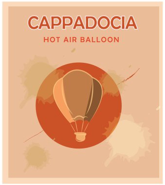 Kapadoka Türkiye sıcak hava balonu 