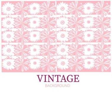 Dekoratif vintage çerçeve. Tebrik kartı, davetiye kartı ve geçmiş için harika.