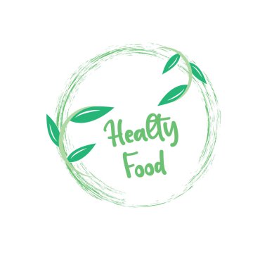 Yaprak sembolü vektör illüstrasyonu