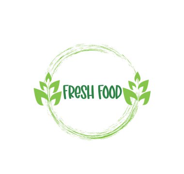 Yaprak sembolü vektör illüstrasyonu