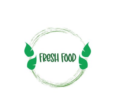 Yaprak sembolü vektör illüstrasyonu