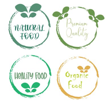 Yaprak sembolü vektör illüstrasyonu