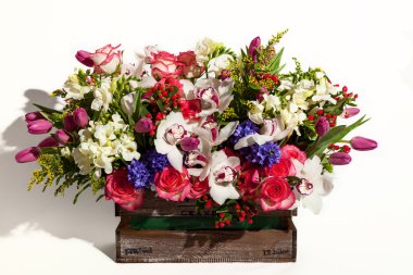 Çiçek buketi kompozisyon holiday, fl buket bahar için