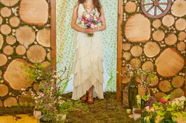 bir düğün buket nişanlısı ellerinizde