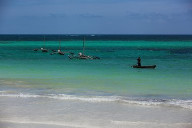 Catamaran in Kenya, boat, old, africa, wood, transportation, traditional, ocean