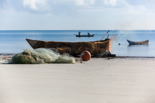 Coast of Mombasa, Kenya, ocean, clouds, coast, africa, kenya, fisherman, people, sky, beautiful