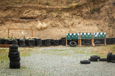 shooting, shooting on the street, ground, guns, shooting