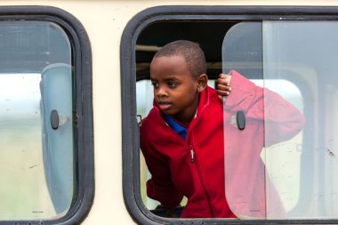 People in Kenya, the black people, the lives of people in Africa