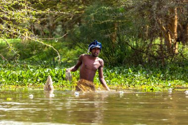People in Kenya, the black people, the lives of people in Africa