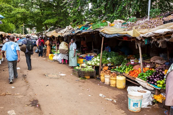 People in Kenya, the black people, the lives of people in Africa Zdjęcia Stockowe bez tantiem