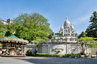Paris 'te Sacre Coeur Bazilikası.