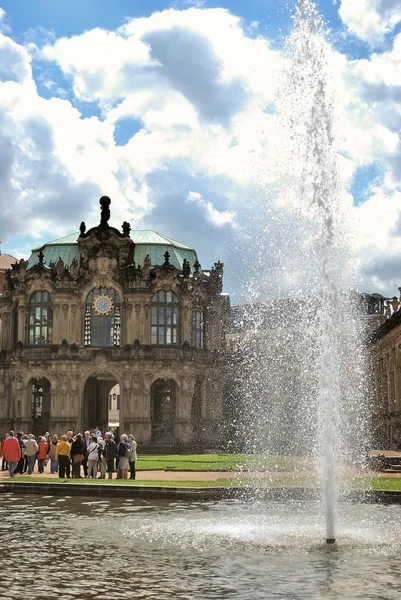 Zwinger - dresden komplex aus vier gebäuden. — Stockfoto