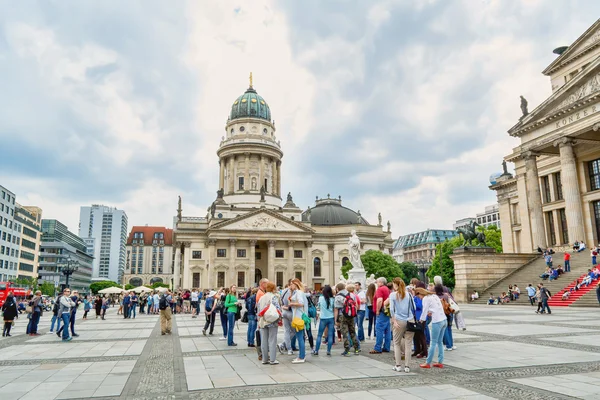 Berlim, Alemanha, 25 de maio de 2015: Catedral Francesa de Berlim — Fotografia de Stock