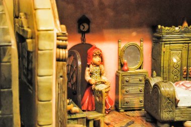 Budapeşte, Macaristan. 12 Mayıs 2014: Sant Andreu Macaristan'da badem ezmesi müzede. 