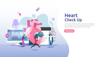 Kalp sağlığı, hastalık, karakterli kardiyoloji konsepti. hipertansiyon belirtileri ve kolesterol tansiyon ölçümü. Sağlık ve organ nakli için tıbbi muayene doktor kontrol hizmetleri