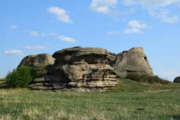 Ural Landschaft Allaki See Stonehenge Ural — Stockfoto