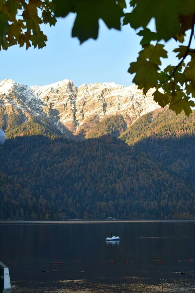 Berglandschaft Kaukasusberge Berggipfel Kaukasus — Stockfoto