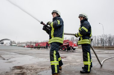 Koşullu bir yangını itfaiye