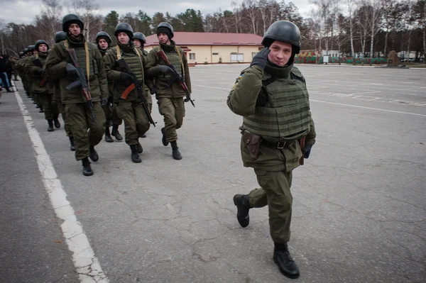 National Guard of Ukraine Training Center — Stock Photo, Image