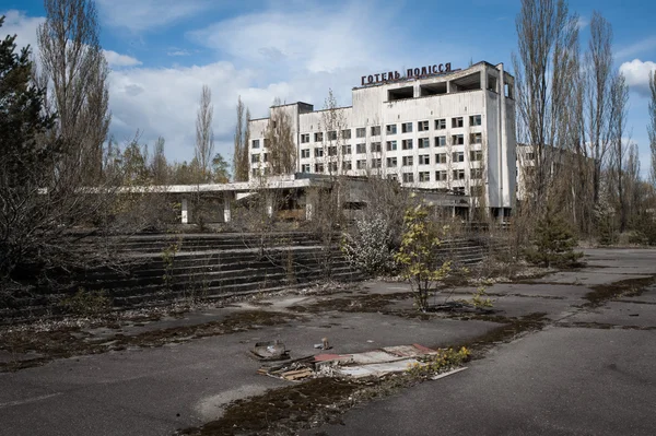 Wykluczenie zone Czarnobyl — Zdjęcie stockowe