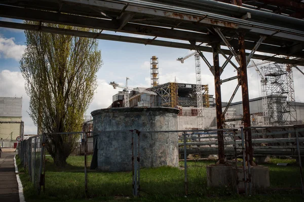 Chernobyl dışlama bölgesi — Stok fotoğraf