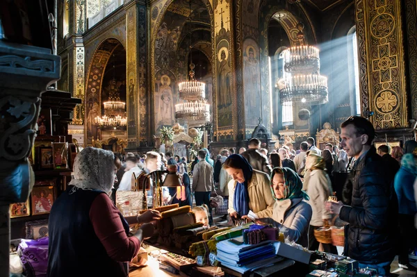 Ukrainer feiern orthodoxes Osterfest — Stockfoto