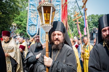 Kiev'de barış için alayı bir parçası