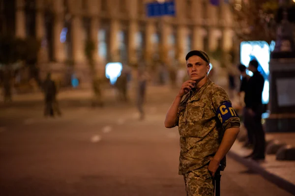 Répétition du défilé militaire — Photo