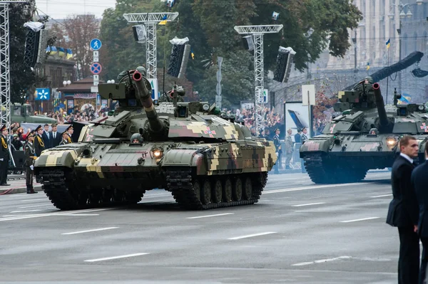 Desfile militar na Ucrânia — Fotografia de Stock