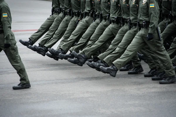 Desfile militar en Ucrania — Foto de Stock