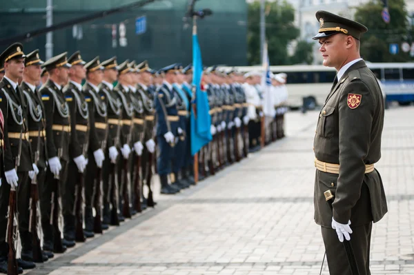 Le Jour du drapeau national de l'Ukraine — Photo