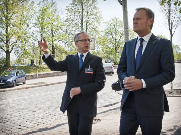 Donald Tusk en Kiev — Foto de Stock