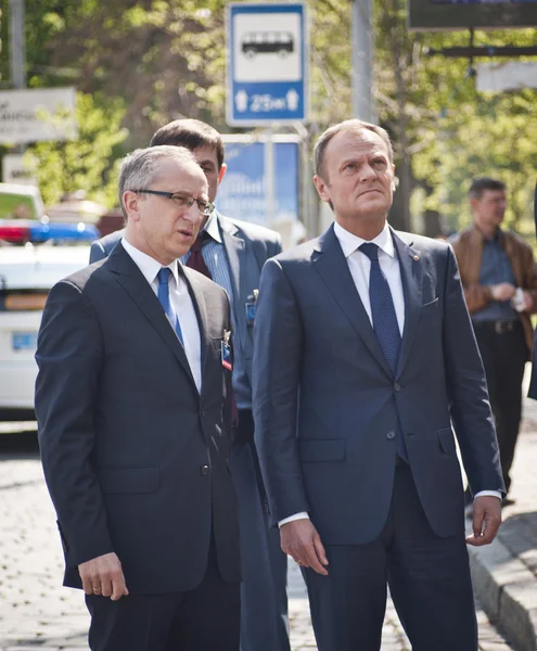 Donald Tusk Kiev — Stok fotoğraf