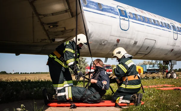 Emergency landing — Stock Photo, Image