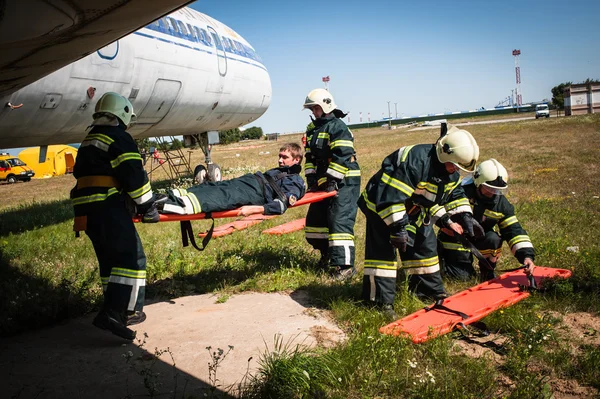 Emergency landing — Stock Photo, Image