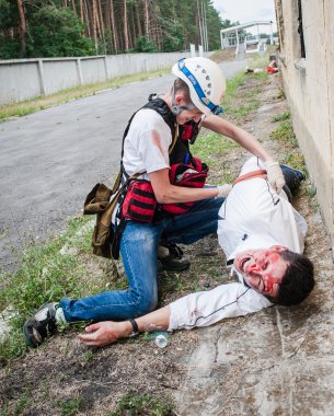 Eğitim dekolmanı Kızıl Haç