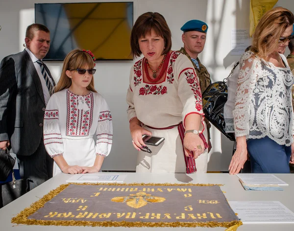 Day of the National Flag in Ukraine — Stock Photo, Image