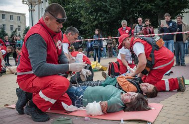 Eğitim dekolmanı Kızıl Haç