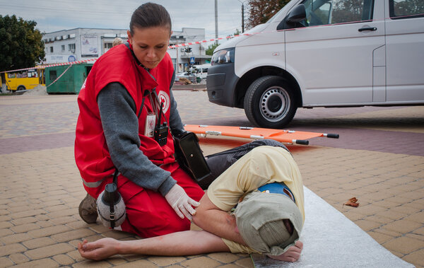 Training detachment of the Red Cross