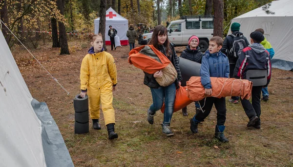 Kızılhaç gönüllüler