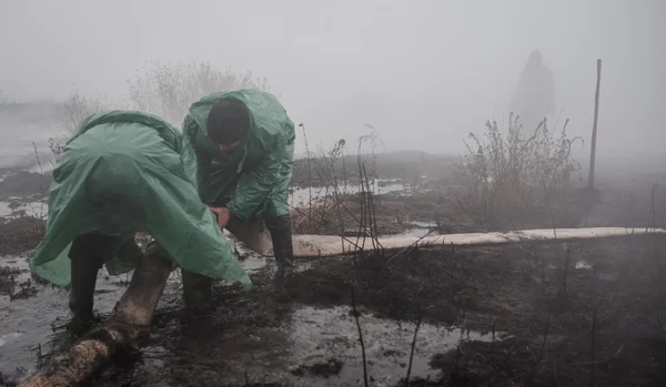 Naturkatastrophe in der Ukraine — Stockfoto