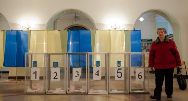 Local elections in Ukraine clipart